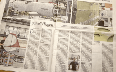 Das Wellblech fliegt